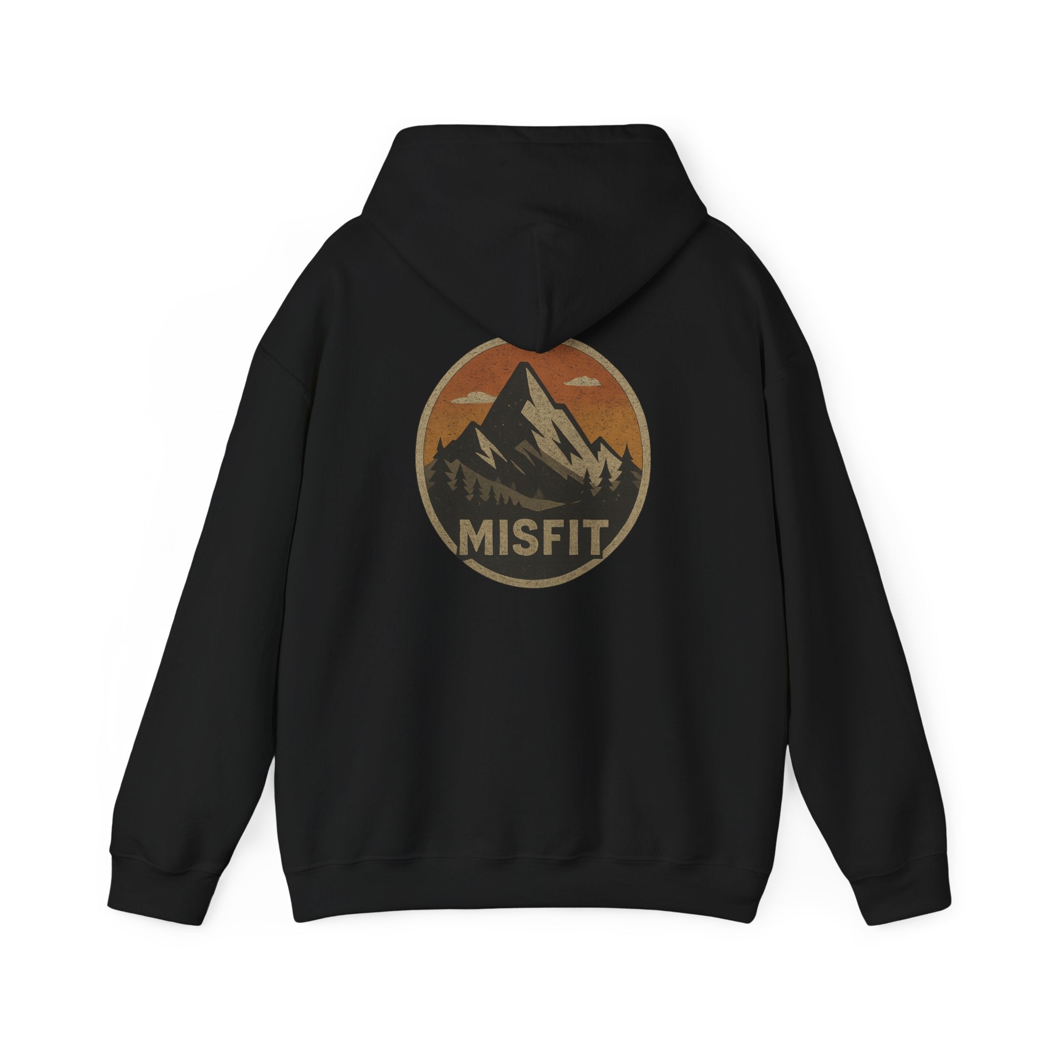 The "Summit Line" Series Hooded Sweatshirt | Lifestyle by Misfit Apparel