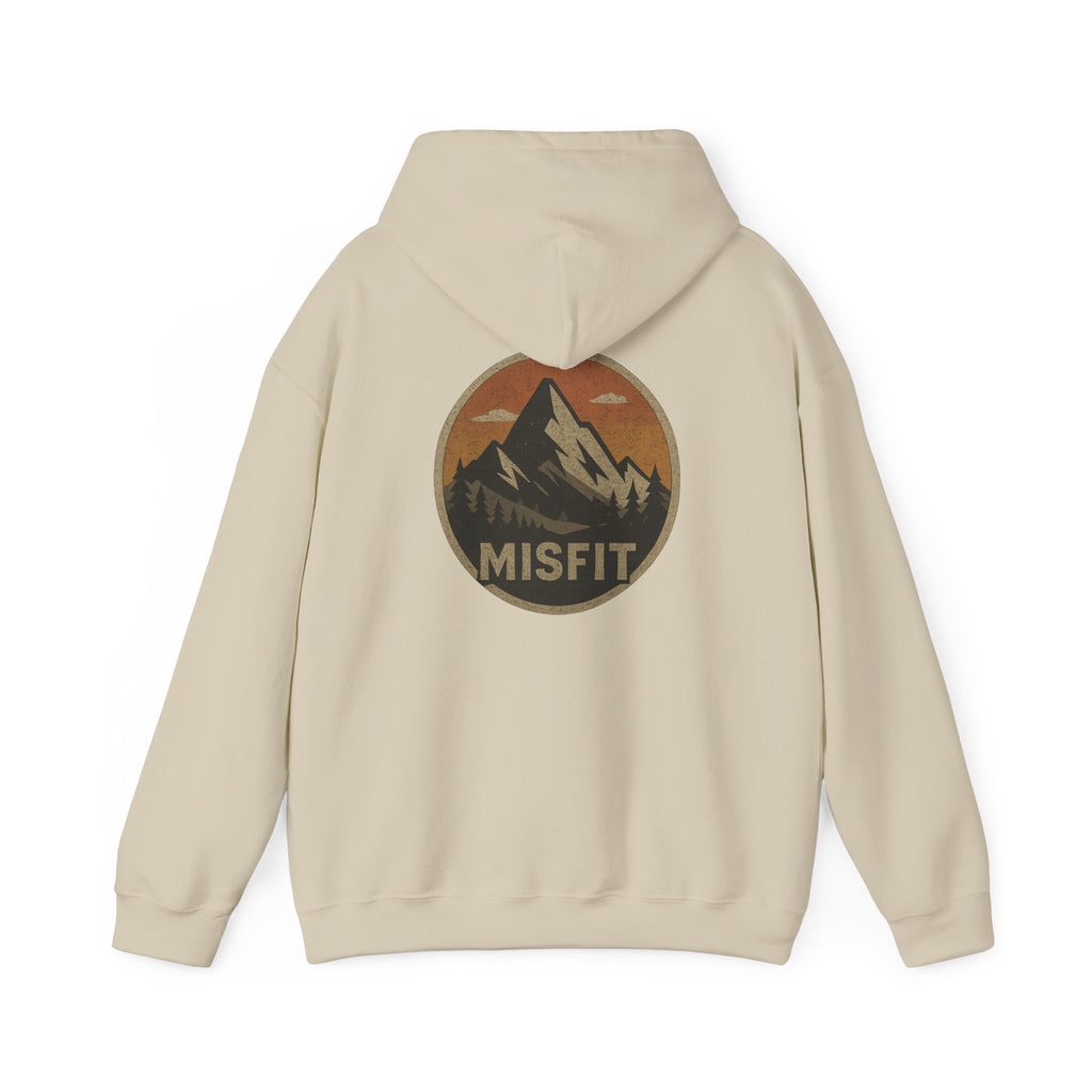 The "Summit Line" Series Hooded Sweatshirt | Lifestyle by Misfit Apparel