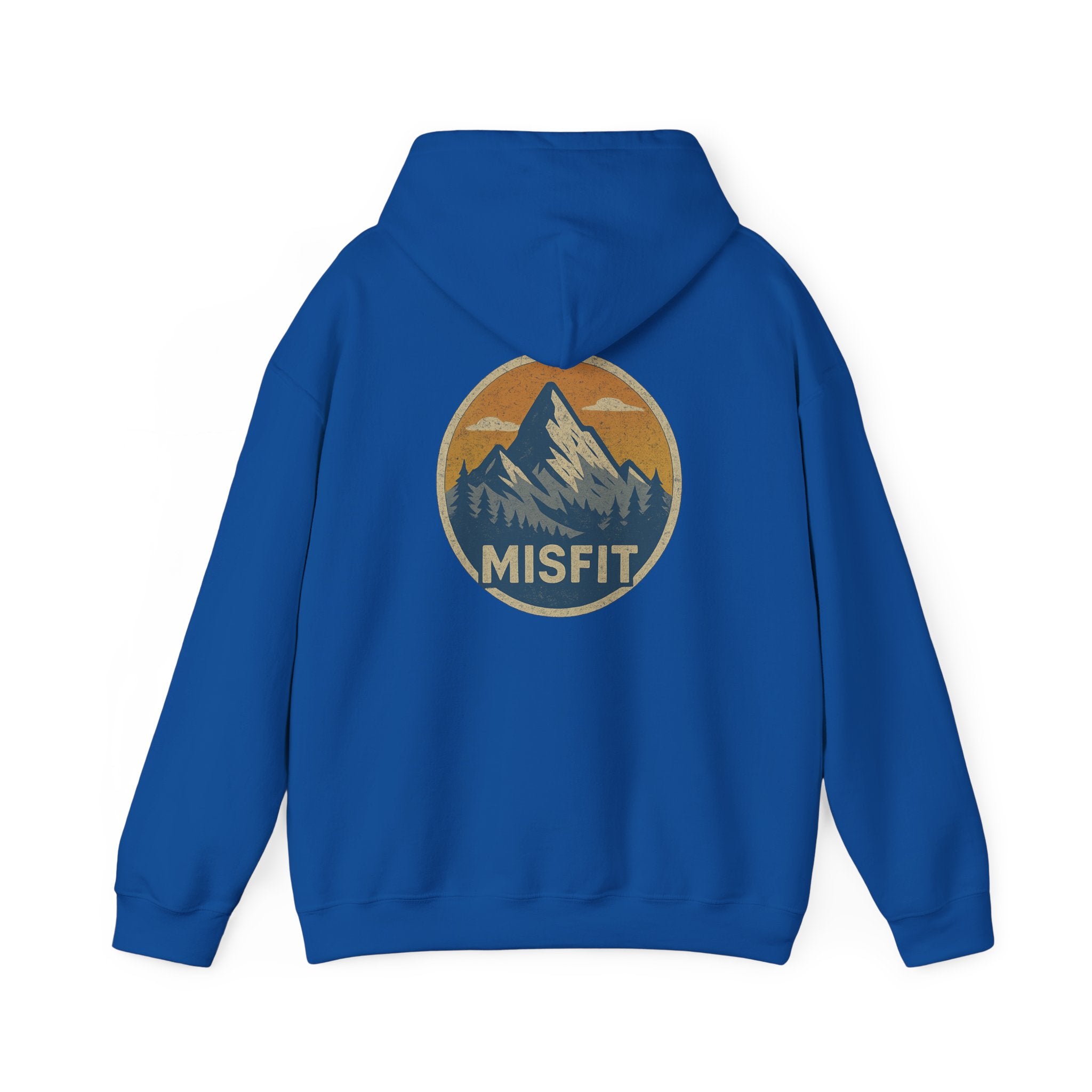 The "Summit Line" Series Hooded Sweatshirt | Lifestyle by Misfit Apparel