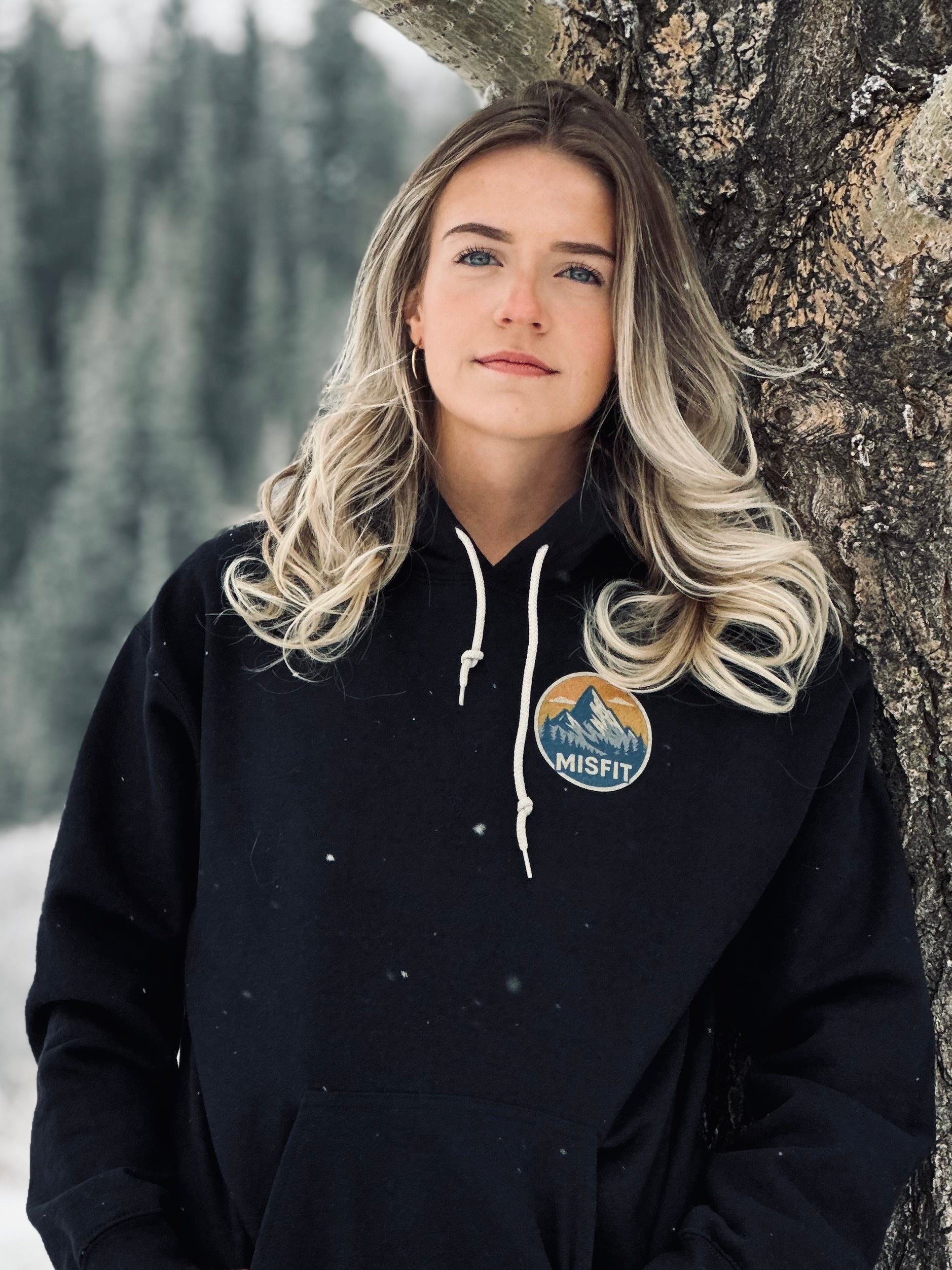 The "Summit Line" Series Hooded Sweatshirt | Lifestyle by Misfit Apparel