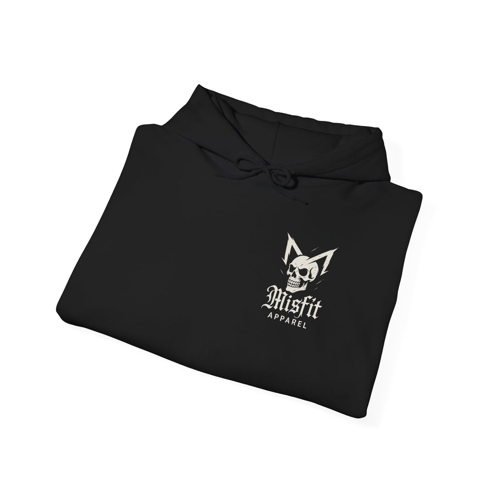 The "Shadow Crest" Hooded Sweatshirt | Lifestyle by Misfit Apparel