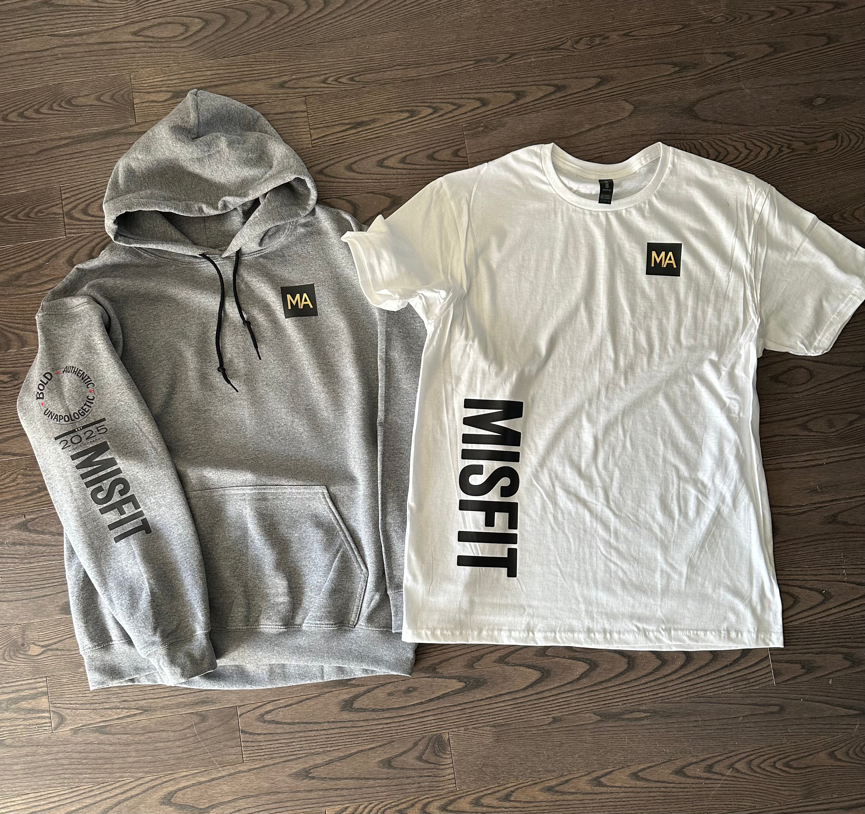 The "Titan" Hoodie + Tee Bundle | Lifestyle By Misfit Apparel