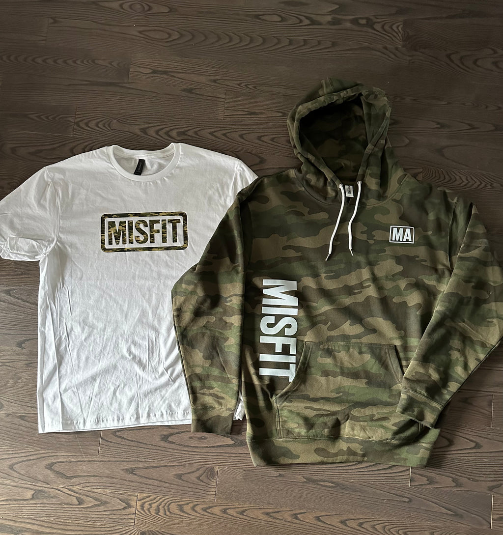 "Camo Series" Hoodie + Tee Combo | Lifestyle by Misfit Apparel
